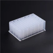 2 Ml Round Hole V Bottom 96 ওয়েল ডিপ ওয়েল প্লেট